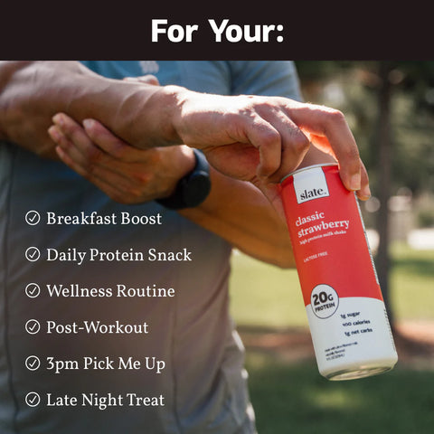 Classic Strawberry Shake - 12 Pack