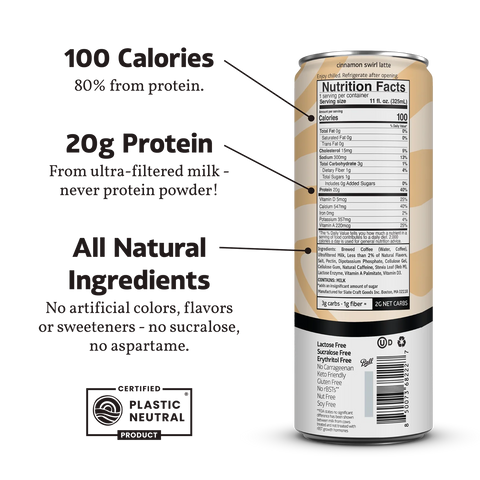 Cinnamon Swirl Latte - 12 Pack