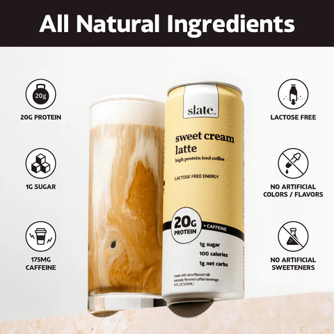 Sweet Cream Latte - 12 Pack