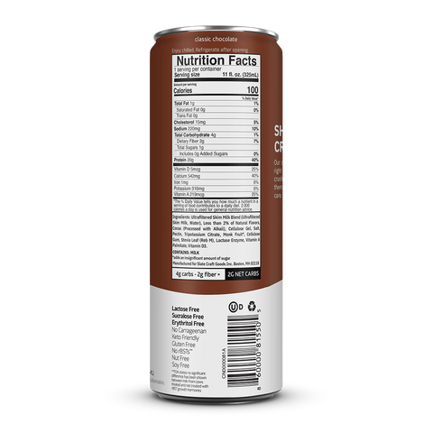 Classic Chocolate Shake - 12 Pack